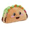 Soft Taco Stuffed Animal, Comfort Plush Toys for Gifts, Collectibles, 10 Inches, Ages 4-14